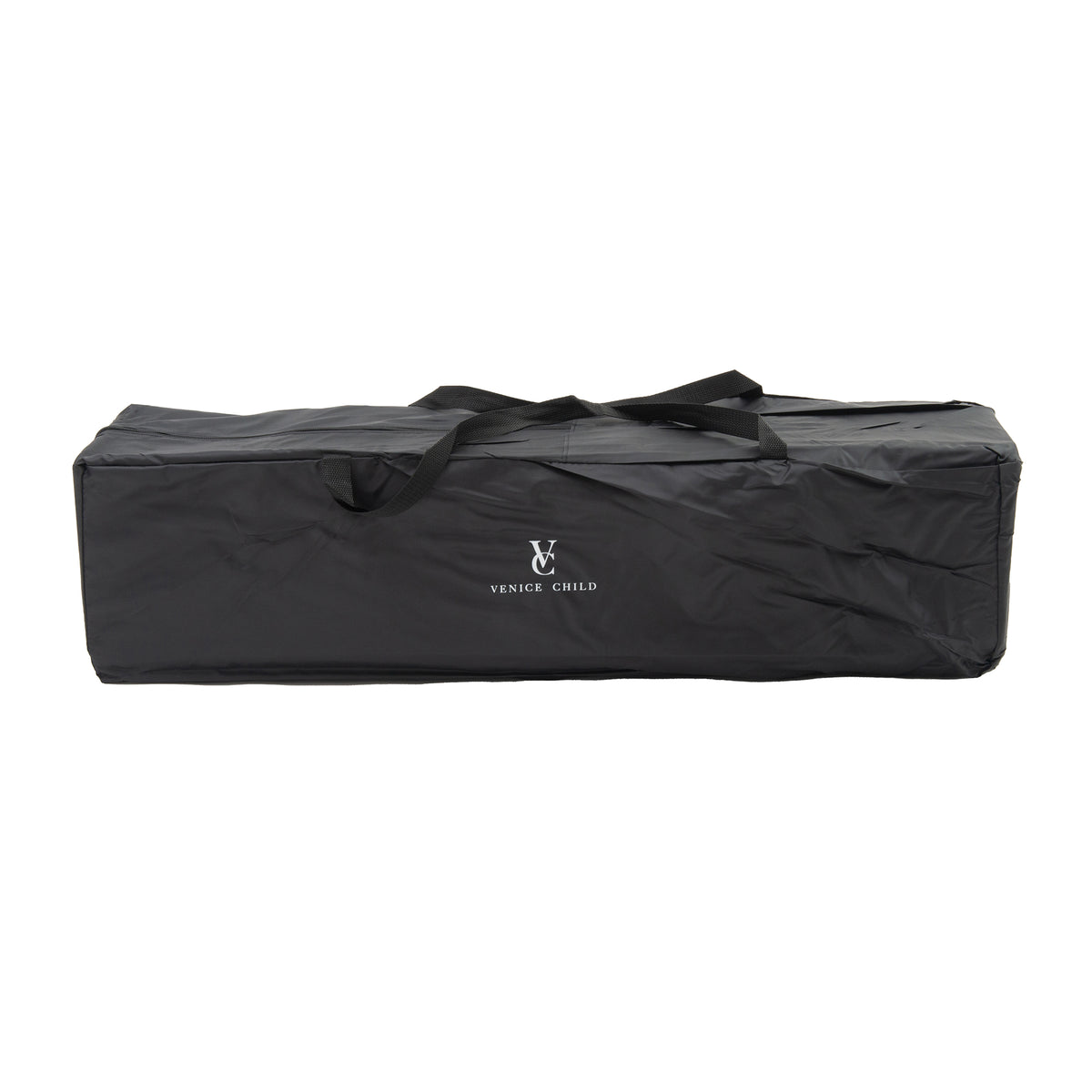 Venice Child Daydreamer 40 x 40 In Playpen Playard w/ Included Carry Bag, Black - VMInnovations