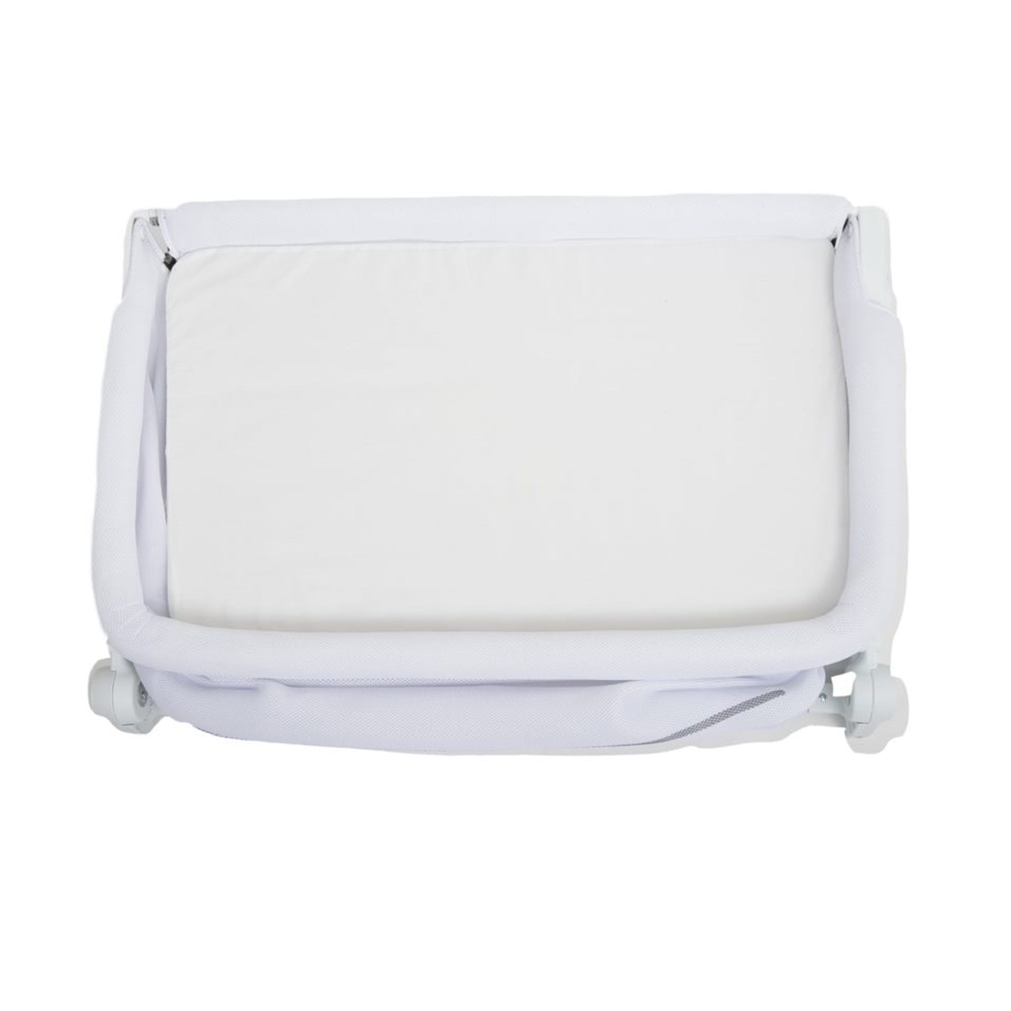 Venice Child Sunset Dreaming Portable Lockable Bedside Bassinet Crib, White
