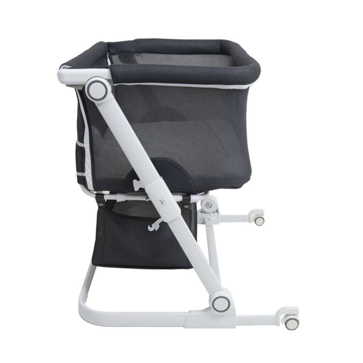 Venice Child Sunset Dreaming Portable Bedside Co Sleeper Bassinet Crib, Gray - VMInnovations