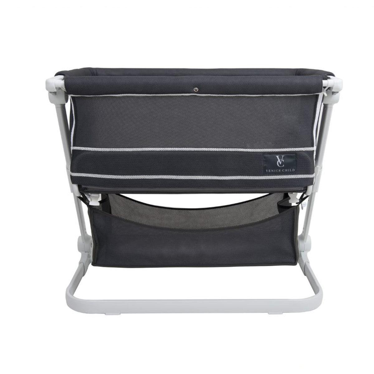 Venice Child Sunset Dreaming Portable Bedside Co Sleeper Bassinet Crib, Gray - VMInnovations