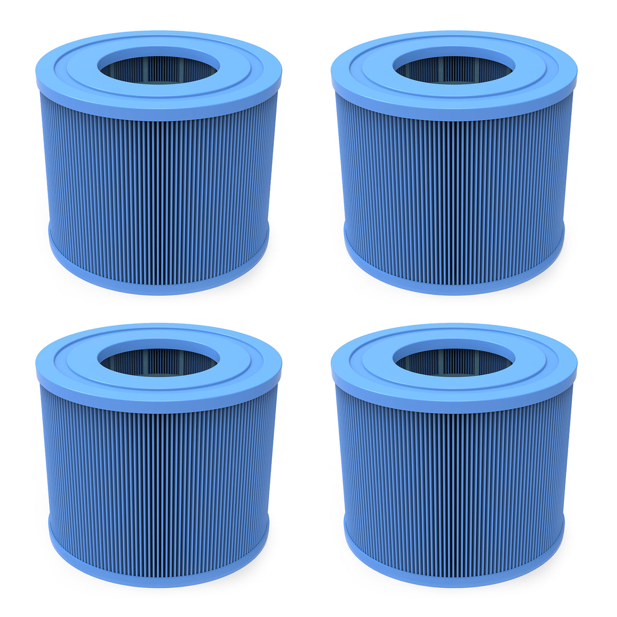 Avenli 290802 Pool Water Filter Replacement Cartridge for ECO Pump (4 Pack)