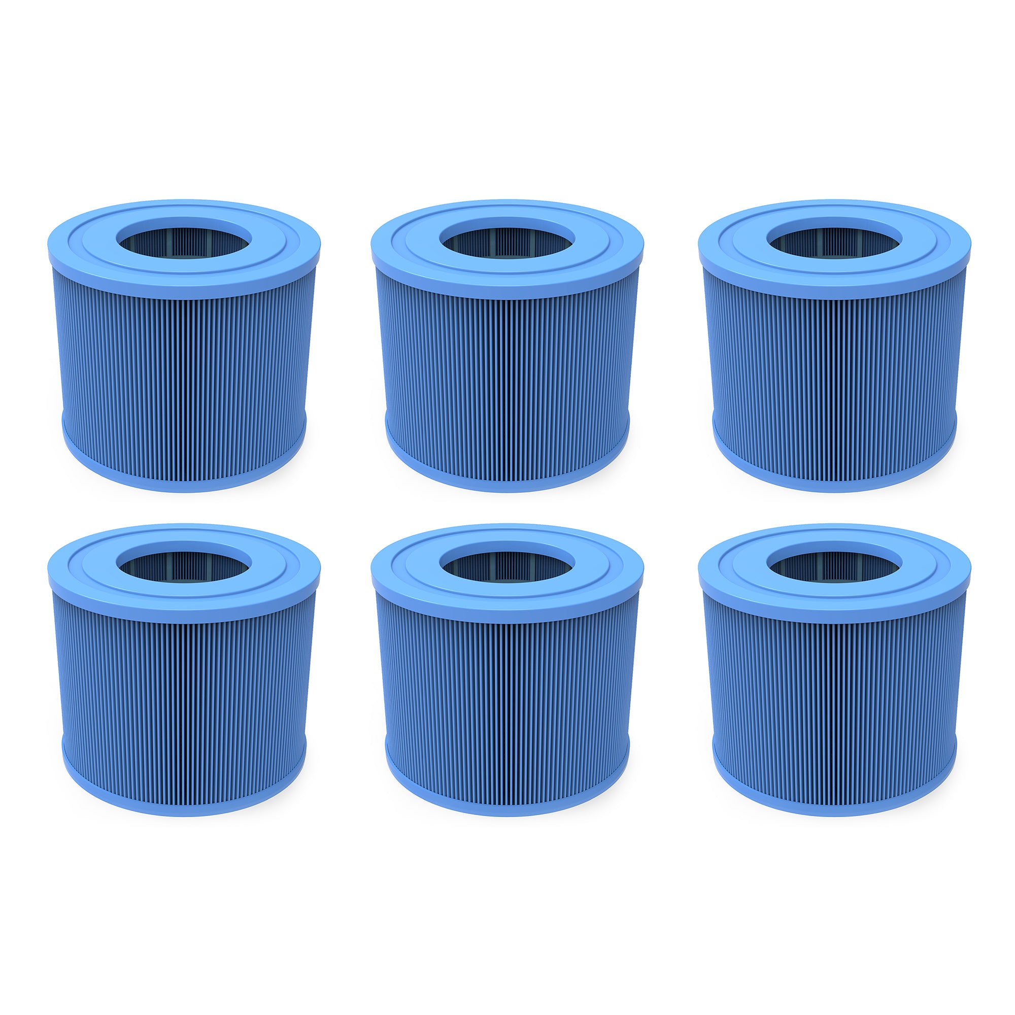 Avenli 290802 Pool Water Filter Replacement Cartridge for ECO Pump (6 Pack)