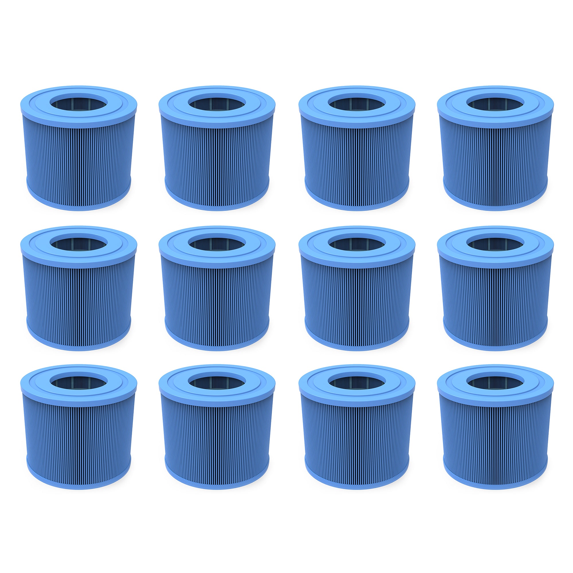 Avenli 290802 Pool Water Filter Replacement Cartridge for ECO Pump (12 Pack) - VMInnovations