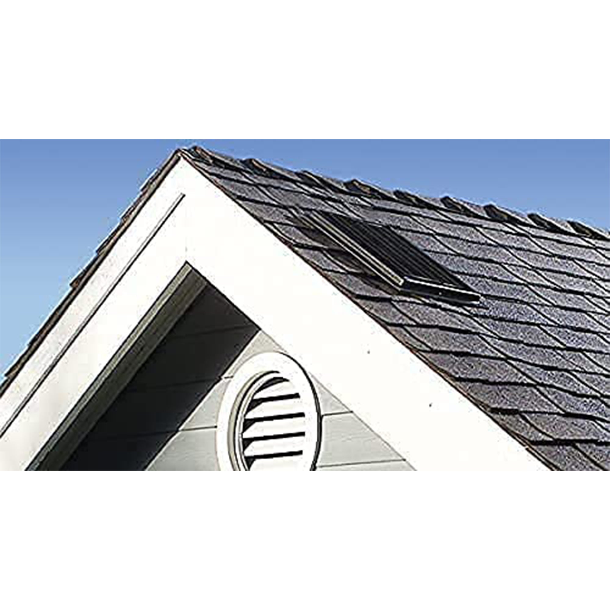 Amtrak Solar 50 Watt Power Moisture Blocking Solar Attic Fan for House or Garage