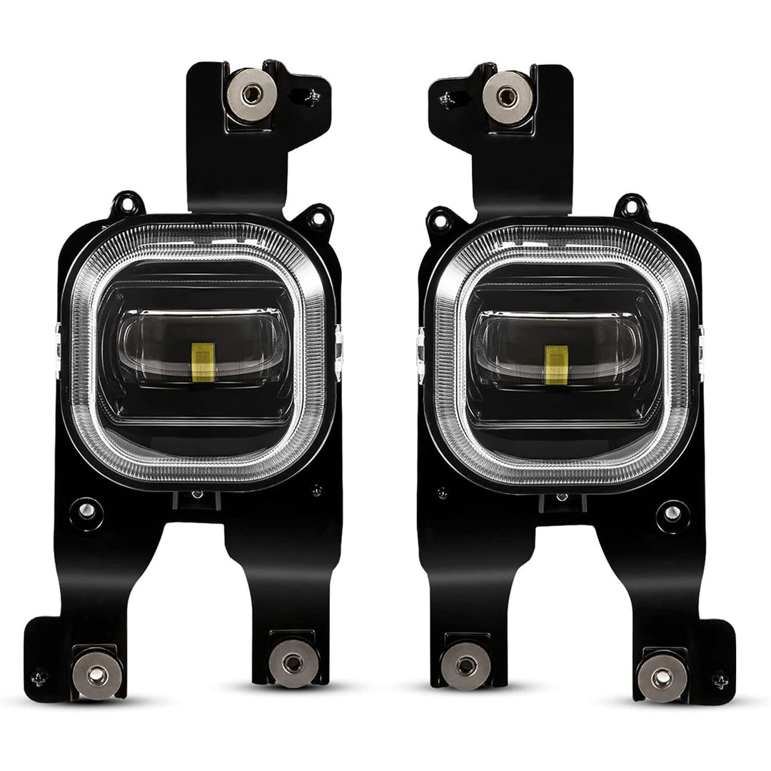 Fieryred LED Fog Light, Compatible with F250, F350, and F450, Front Placement - VMInnovations