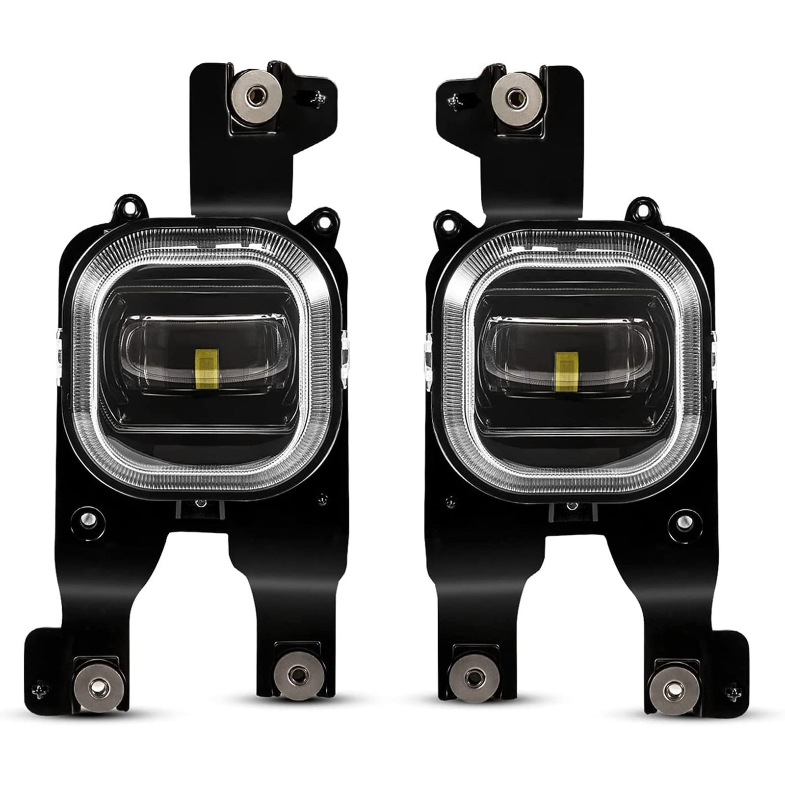 Fieryred LED Fog Light, Compatible with F250, F350, and F450, Front Placement - VMInnovations