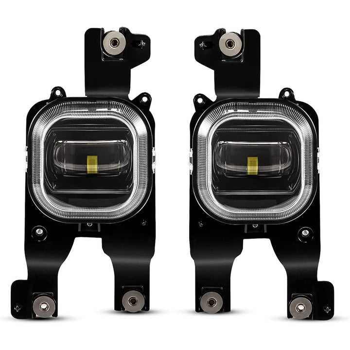 Fieryred LED Fog Light, Compatible with F250, F350, and F450, Front Placement - VMInnovations