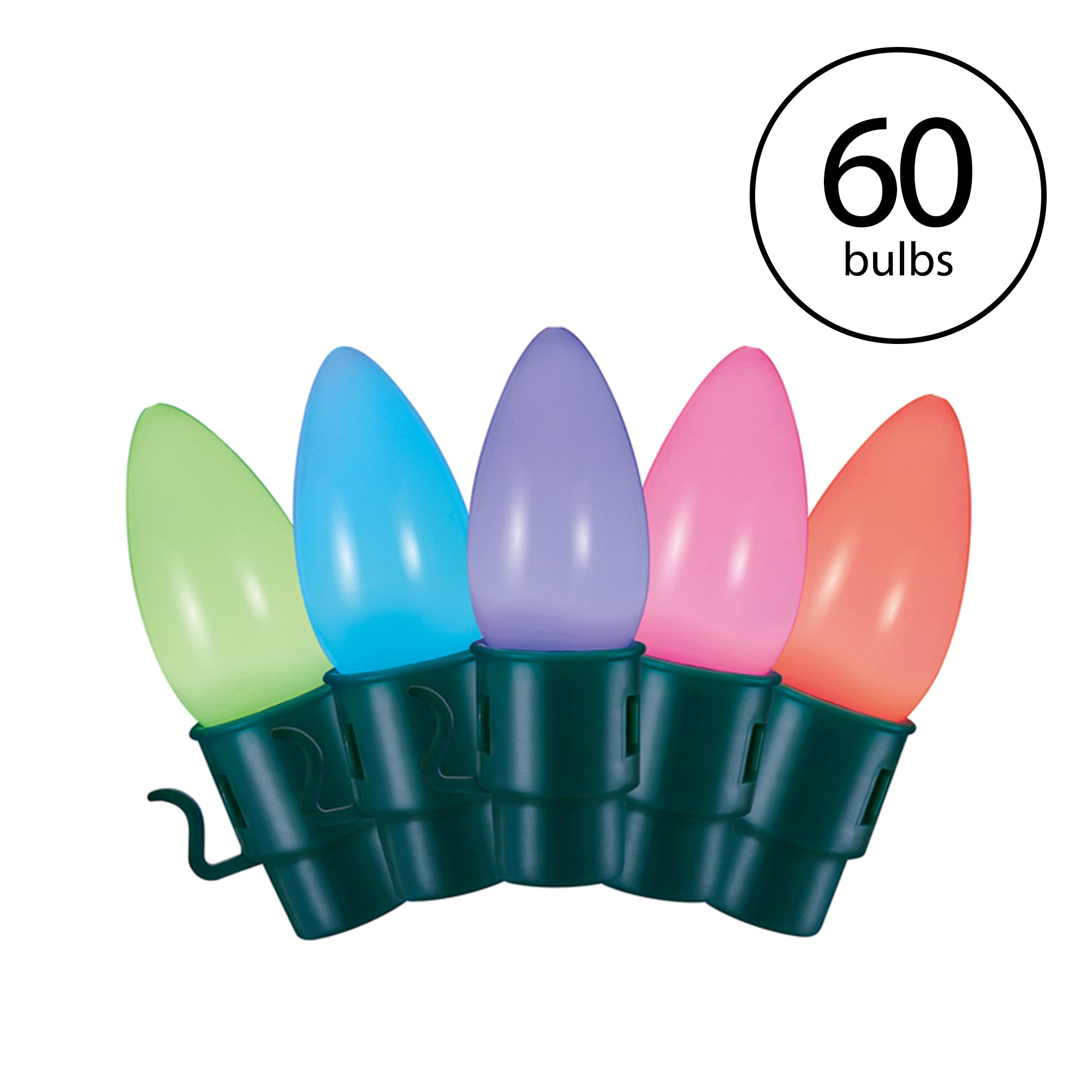 Home Heritage 15.8' Holiday Lights, Smooth, App Controlled, 20 RGB LEDs (3 Pack)