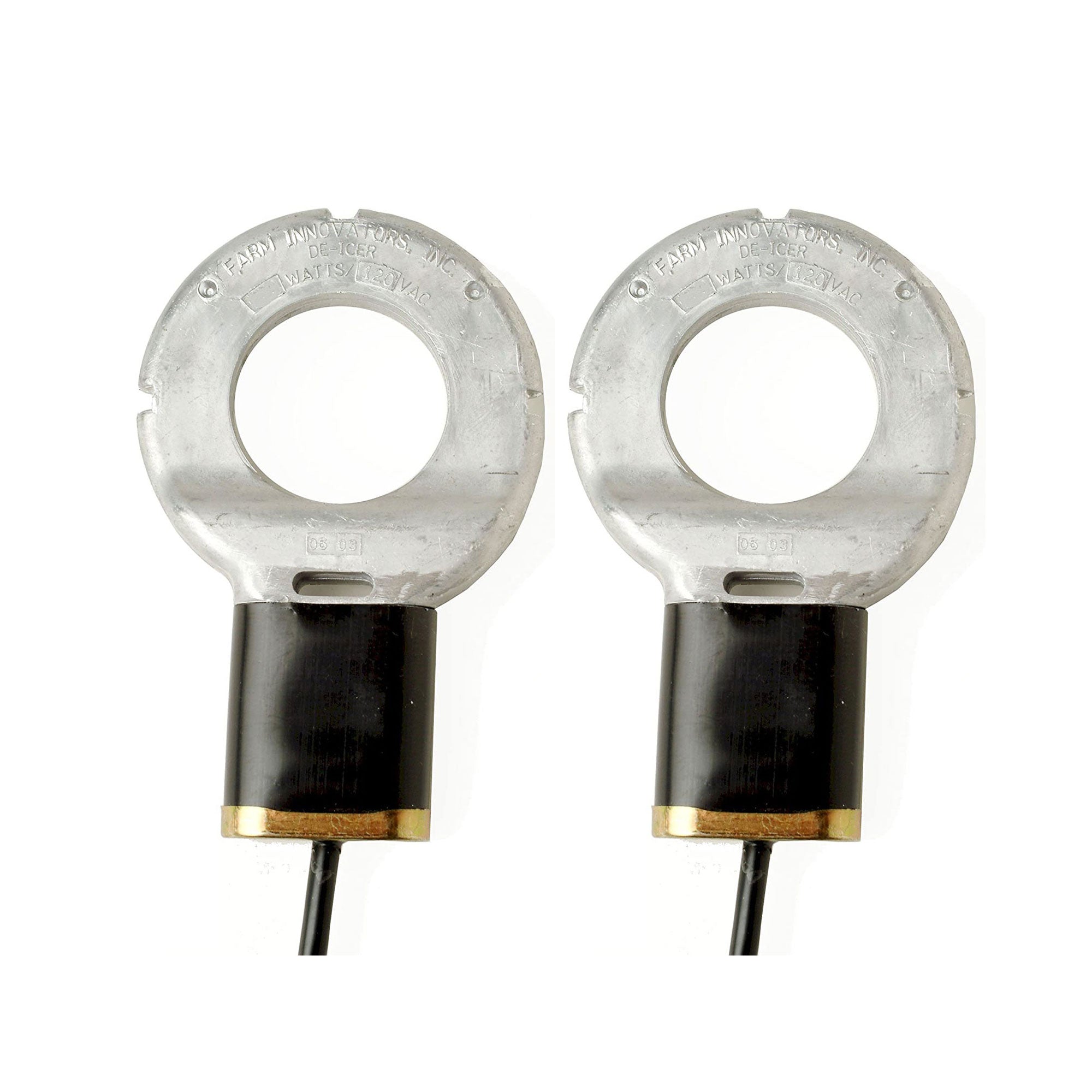 Farm Innovators C-500 Submergible Cast Aluminum Utility De-Icer for Farm, 2 Pack - VMInnovations
