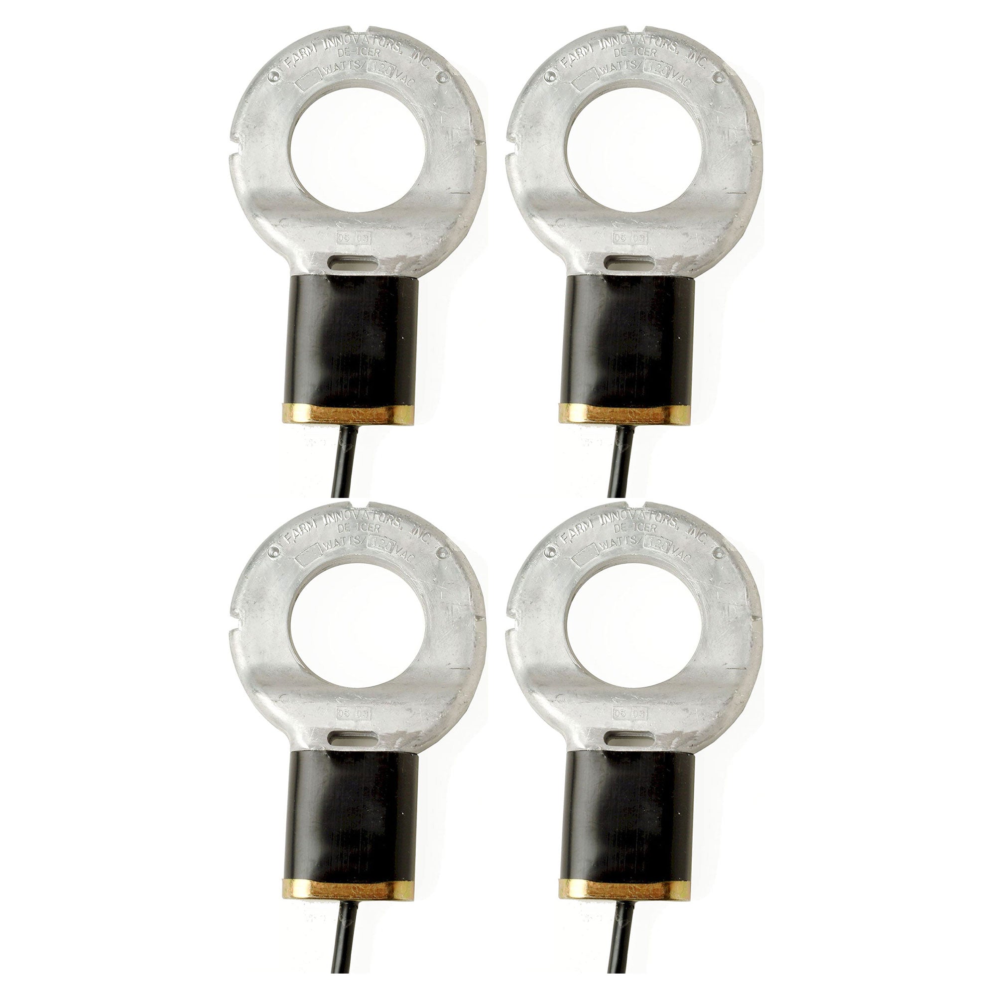 Farm Innovators C-500 Submergible Cast Aluminum Utility De-Icer for Farm, 4 Pack - VMInnovations