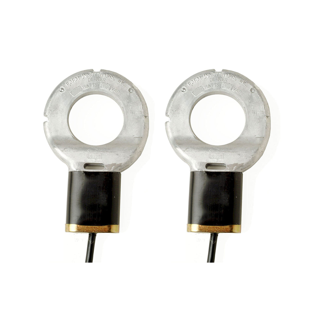 Farm Innovators Submergible Cast Aluminum Utility De-Icer for Farm Use (2 Pack) - VMInnovations