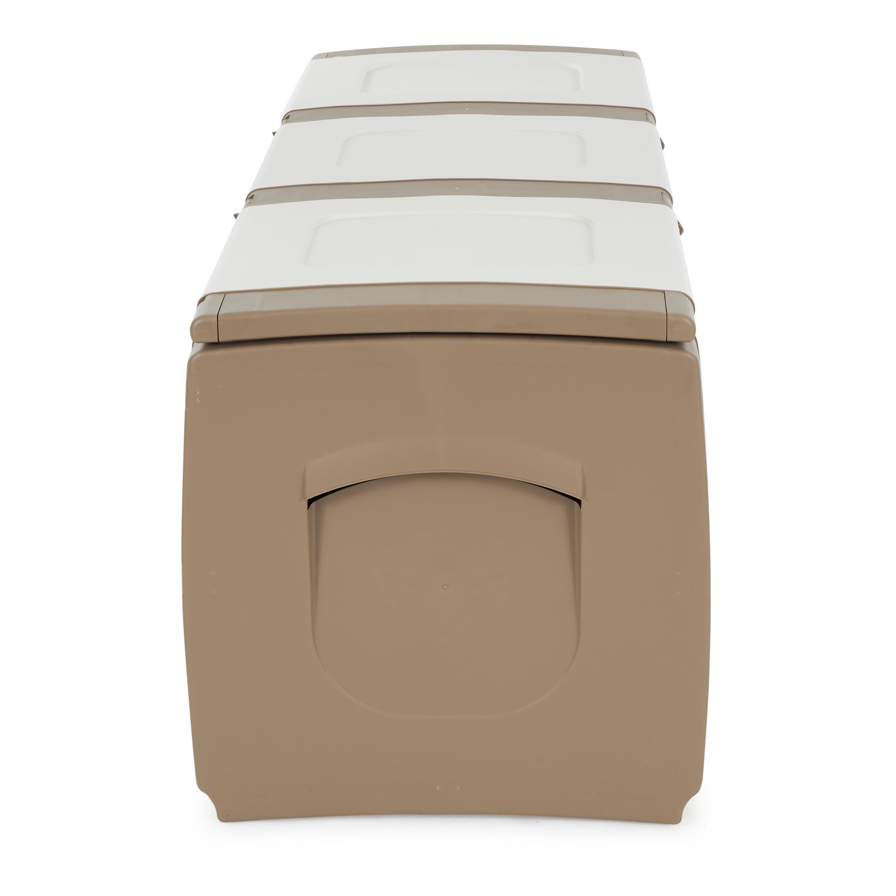 Homeplast Bold 79 Gallon Plastic Storage Trunk Resin Deck Box (Open Box) - VMInnovations