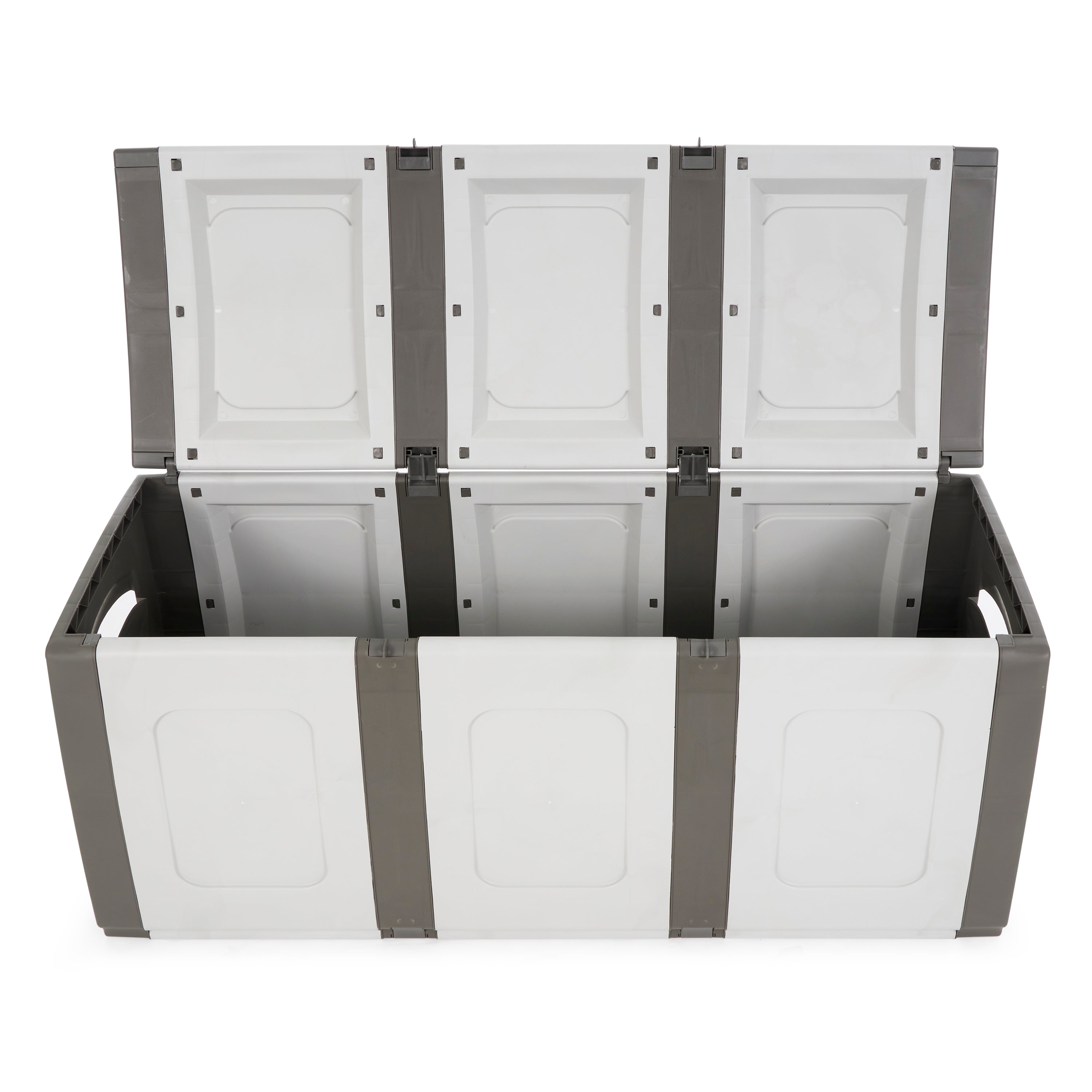 Homeplast Bold 79 Gallon Plastic Storage Trunk Resin Deck Box (Open Box) - VMInnovations
