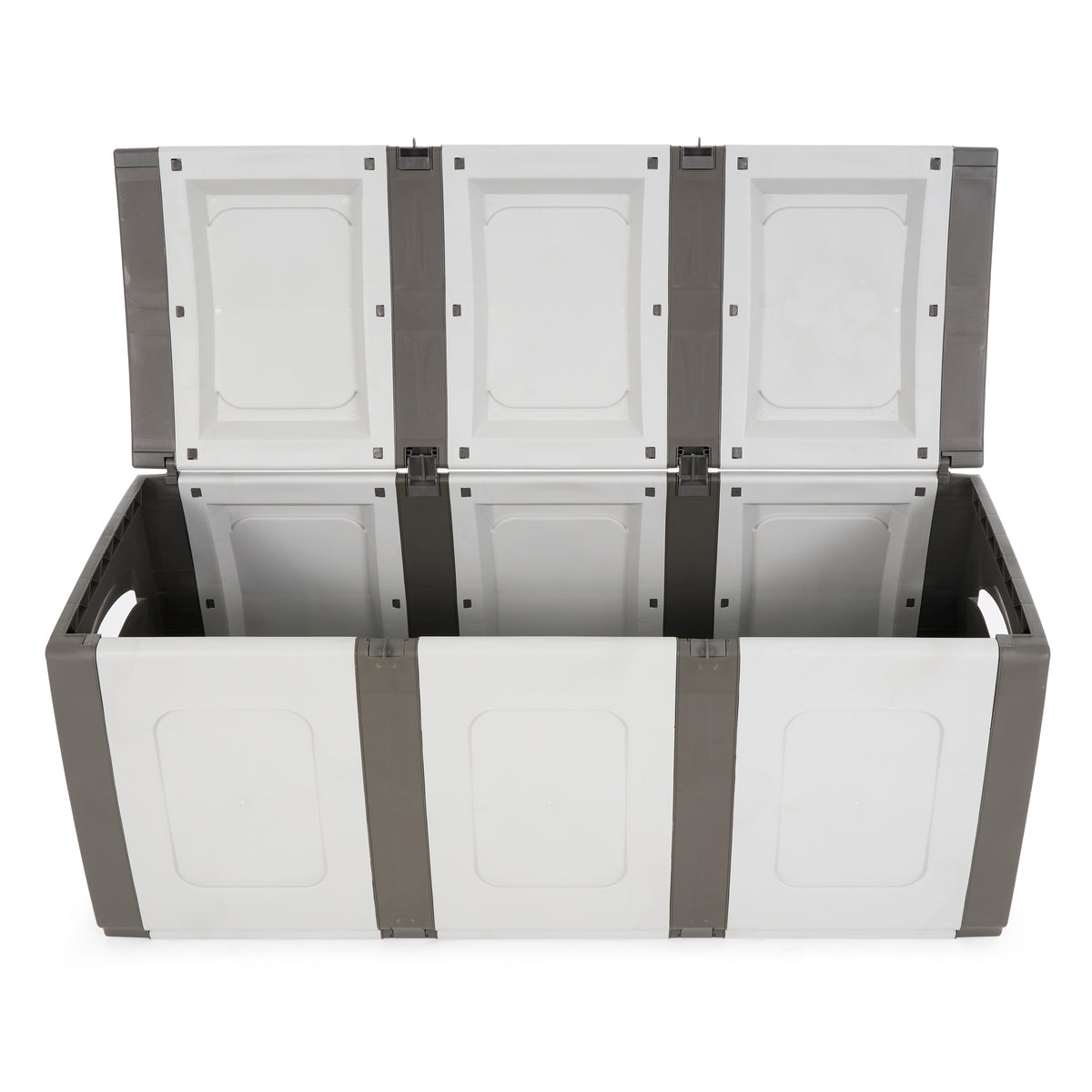 Homeplast Bold 80 Gallon Plastic Storage Trunk Resin Deck Box, (For Parts)
