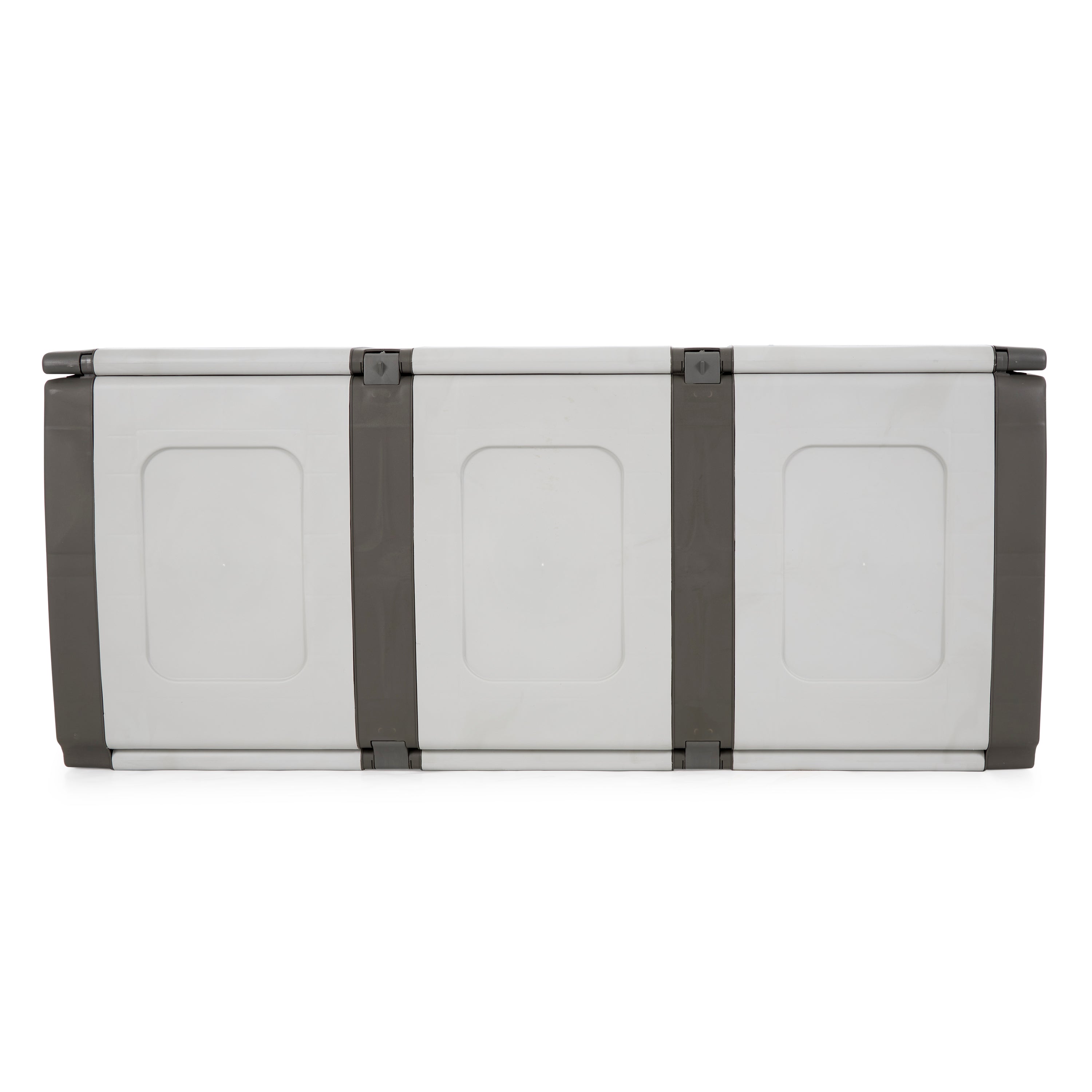Homeplast Bold 80 Gallon Plastic Storage Trunk Resin Deck Box, (For Parts)