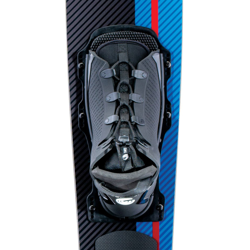 Connelly 67 Inch Composite Shortline Waterski with Tow Rope, Blue and Black
