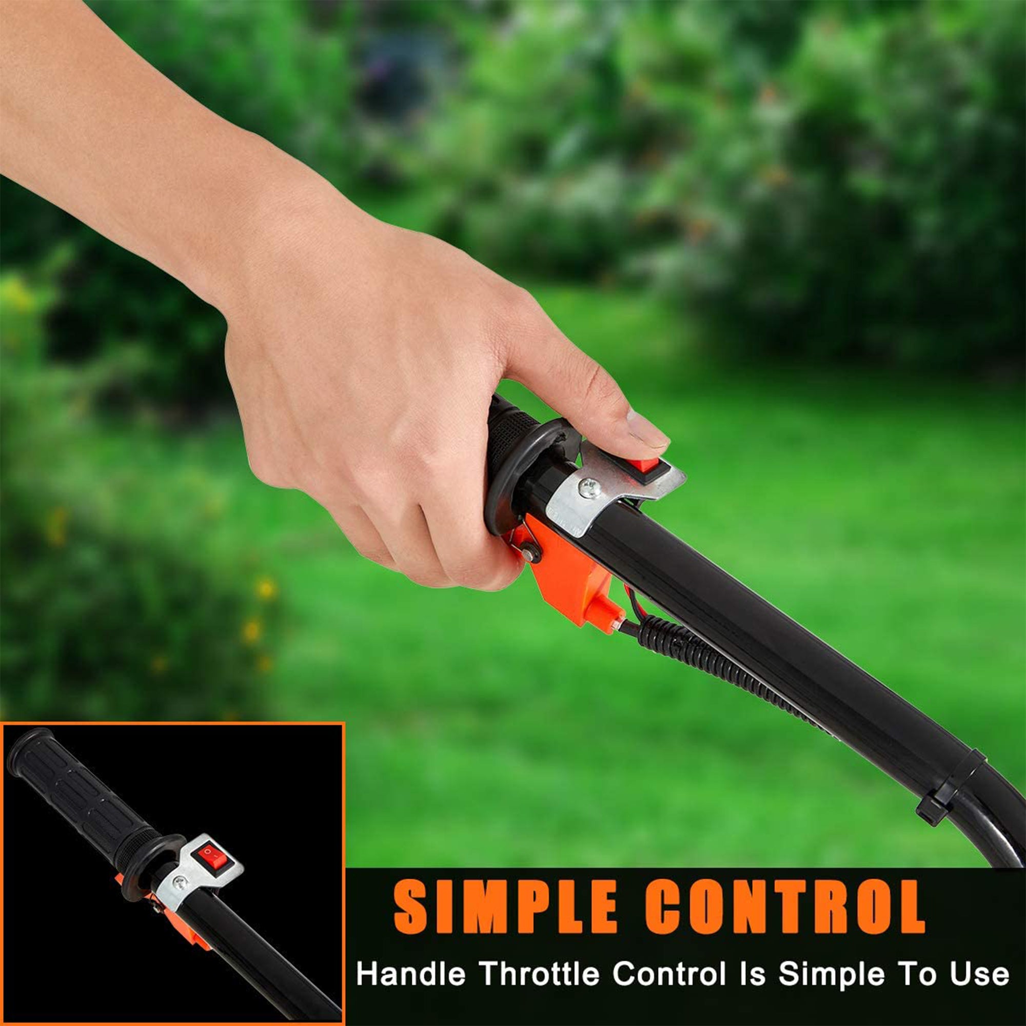 MELLCOM 52 Cubic Centimeter Mini Tiller Cultivator Gas Rototiller (Used) - VMInnovations