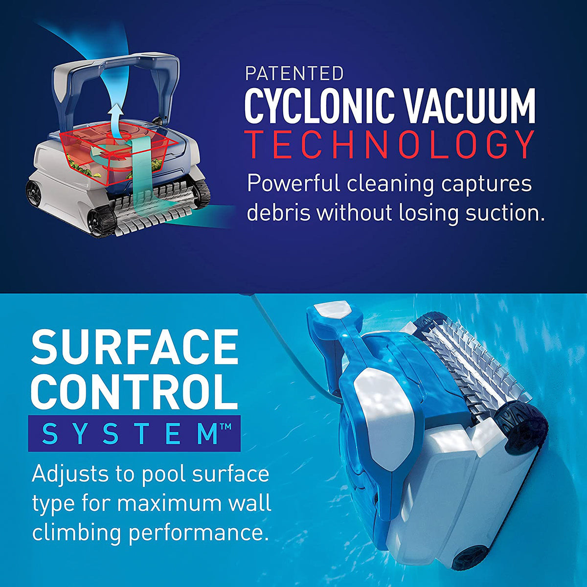 Sport Robotic Wall Climbing Swimming Pool Vacuum Cleaner (Open Box)