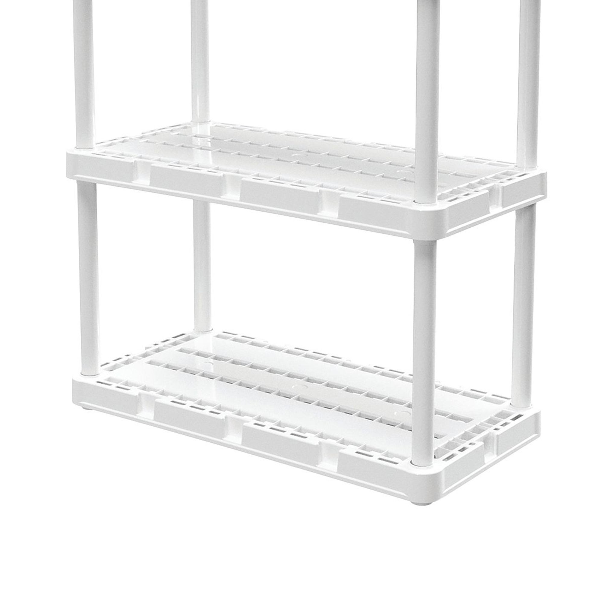 Gracious Living 4 Shelf Knect-A-Shelf Ventilated Light Duty Storage Unit (Used) - VMInnovations