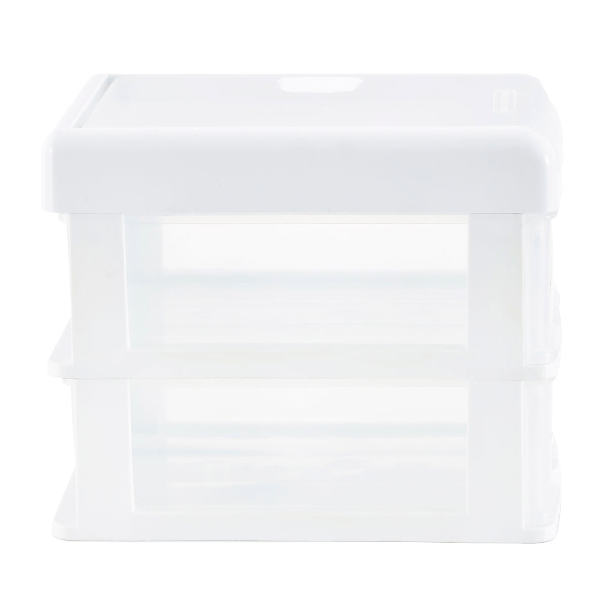 Gracious Living 2 Drawer Desktop Countertop Organizer with Flip Top Lid (3 Pack)