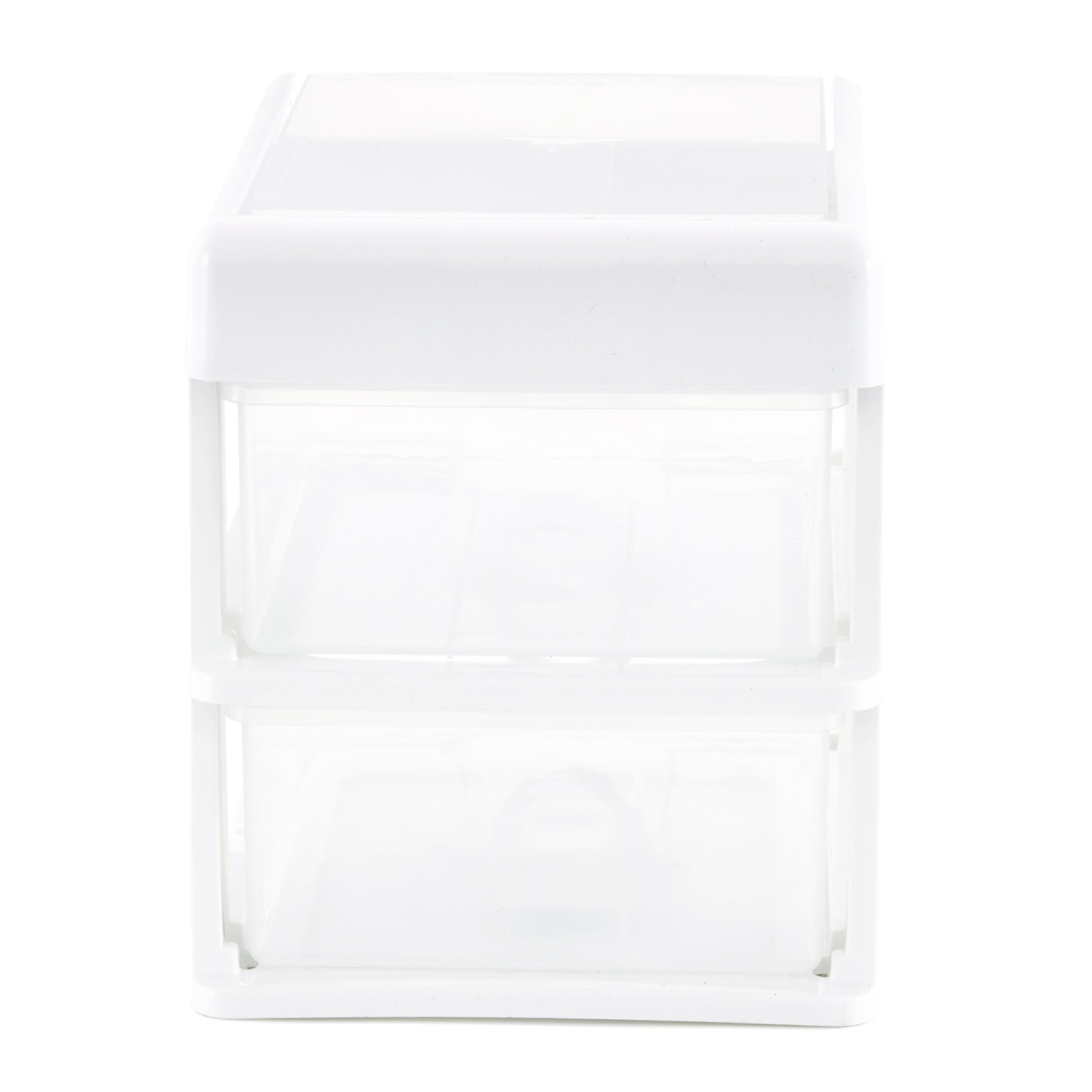 Gracious Living 2 Drawer Desktop Countertop Organizer w/ Flip Top Lid (Open Box)
