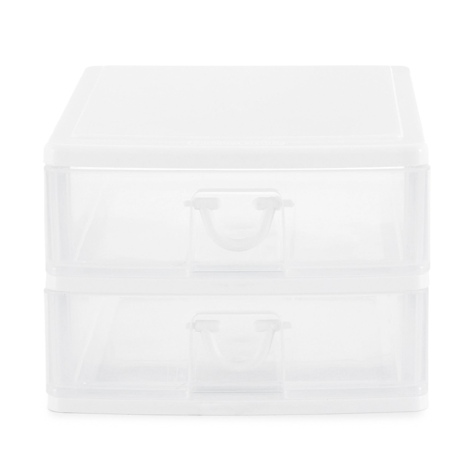 Gracious Living Deluxe 2 Drawer Storage Desktop & Countertop Organizer (2 Pack)