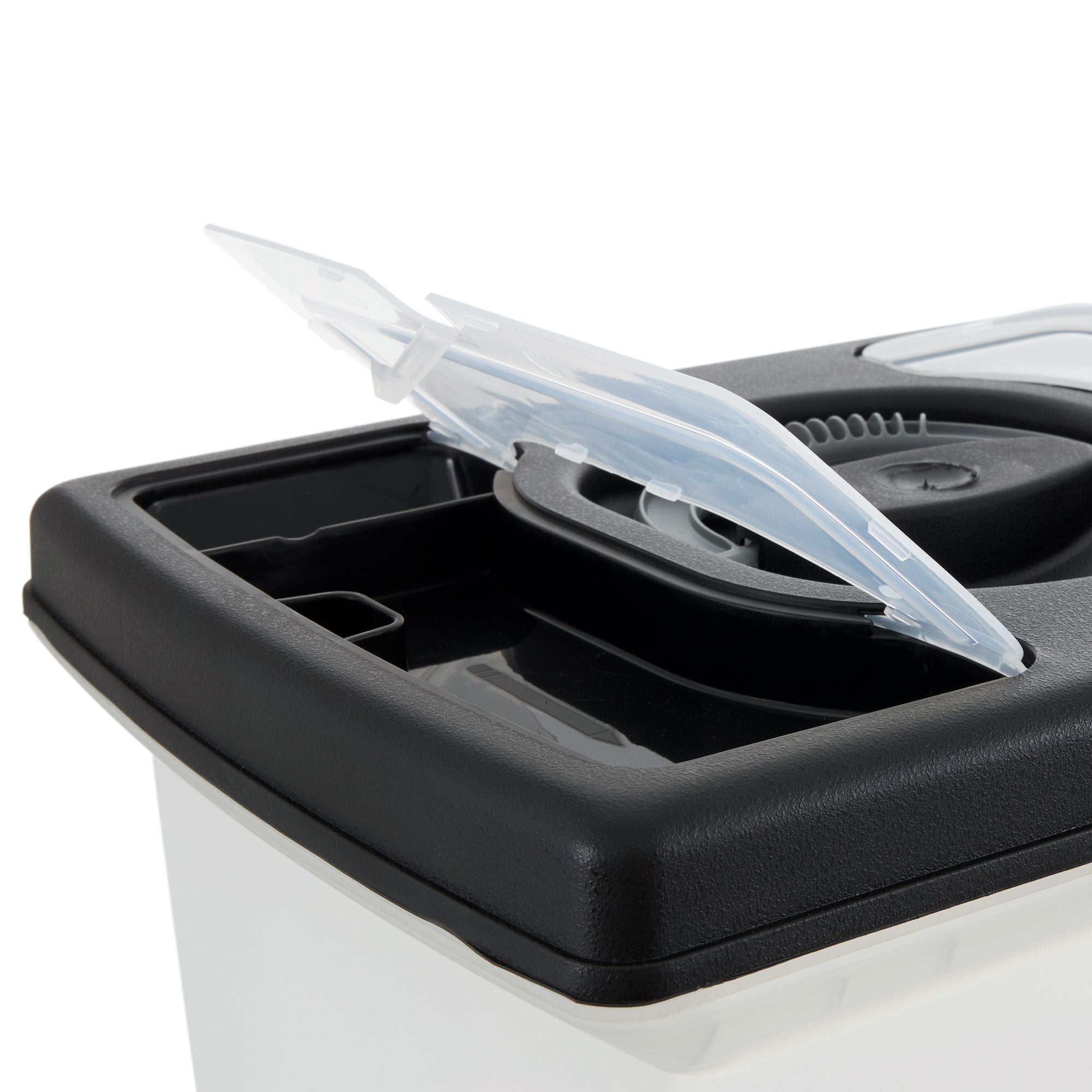 Gracious Living Stackable File Storage Caddy with Accessory Compartment (4 Pack) - VMInnovations