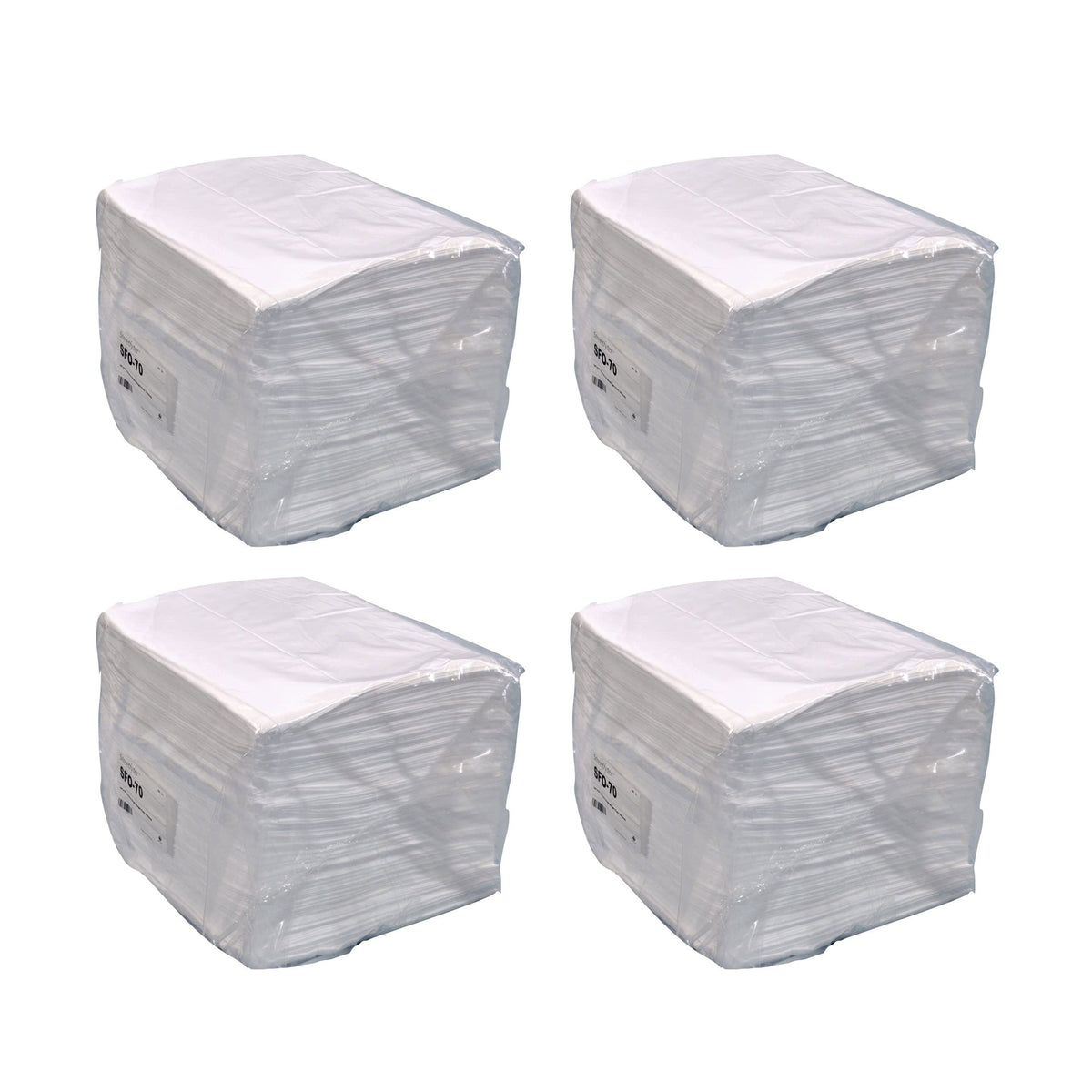 Streetfyter Heavy Duty 18 x 16 Inch Oil Only Sorbent Lightweight Pad (4 Pack)