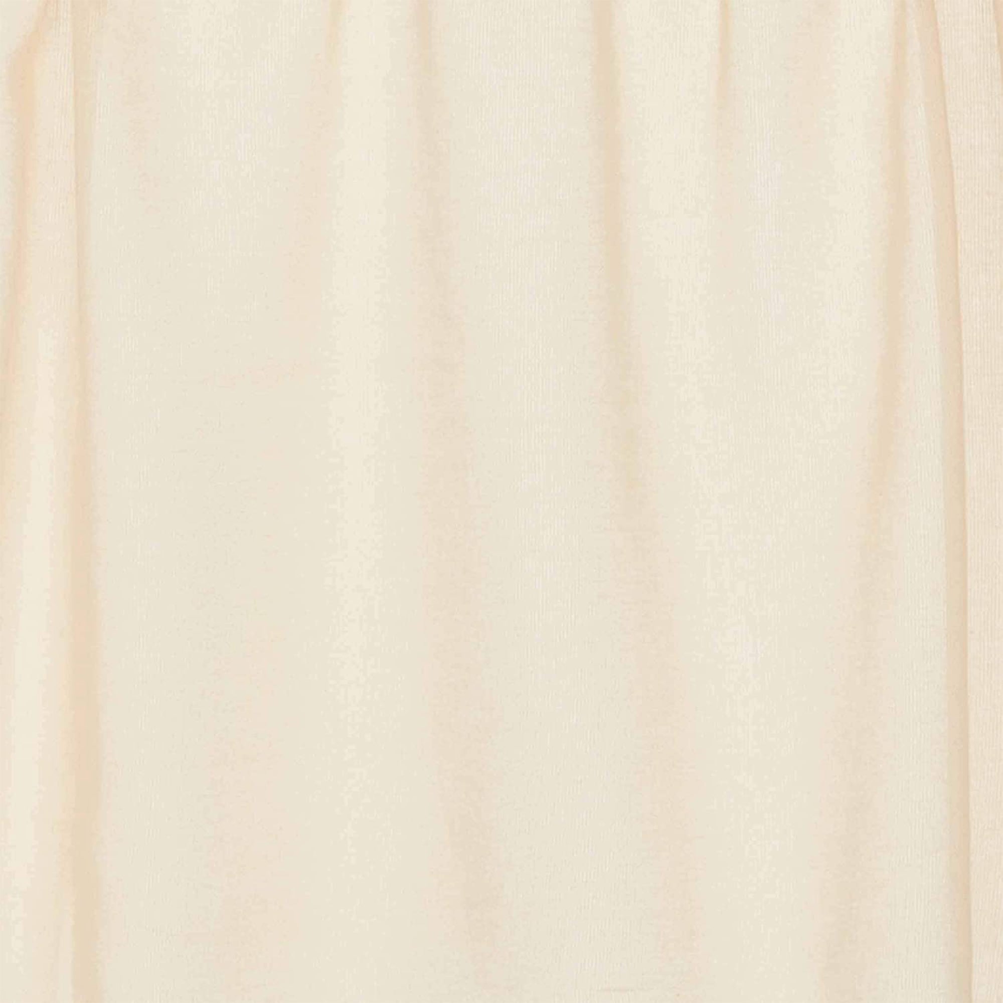 VHC Brands Tobacco Cloth Sheer Cotton Farmhouse Curtains Panel Set, Natural