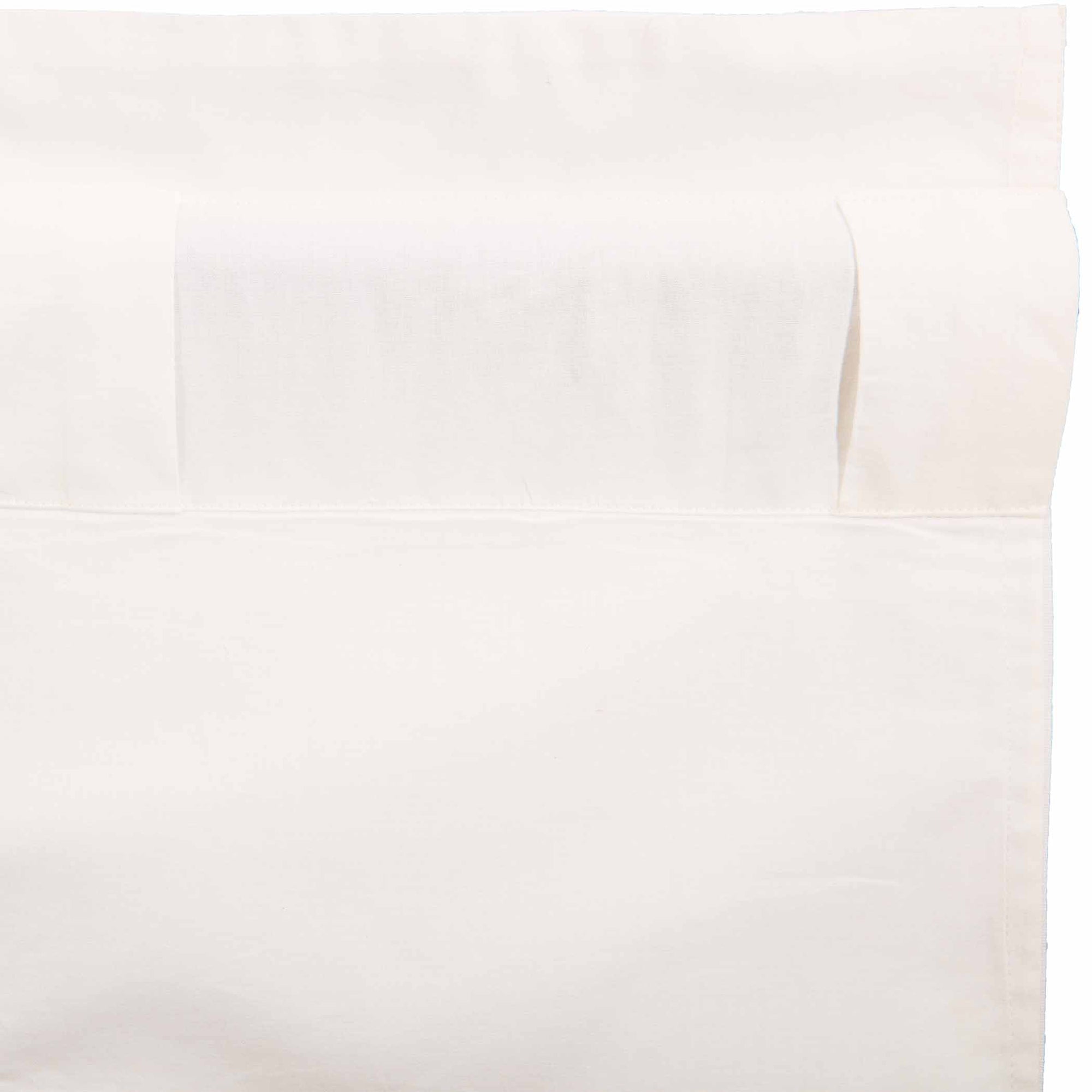 VHC Brands Simple Life 16 x 72 In Ruffled Valance Accent Curtain (Open Box) - VMInnovations