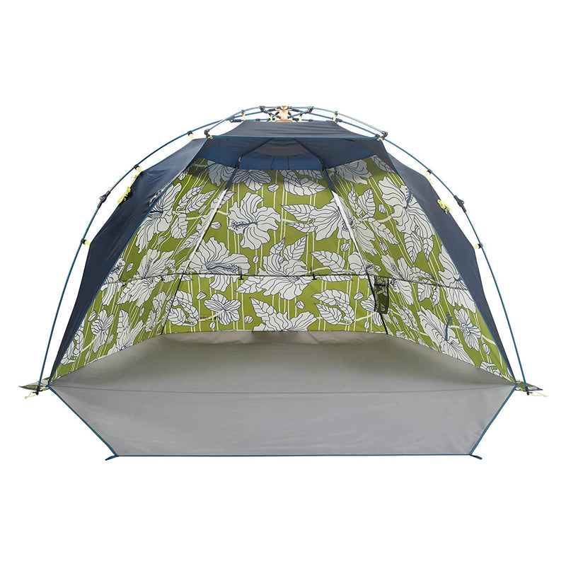 Lightspeed Outdoors Sun Shelter Tent with Clip Up Privacy Feature, Hibiscus