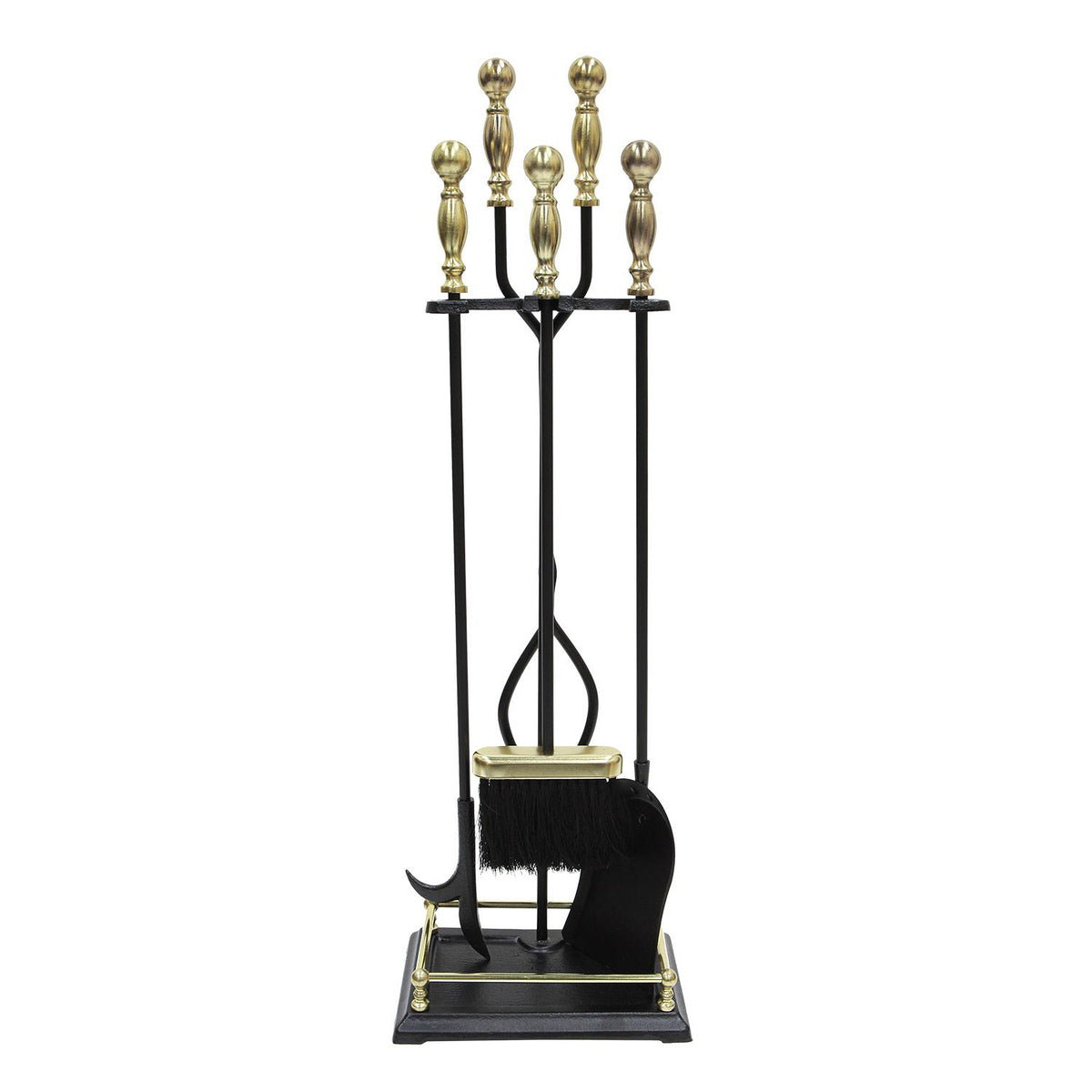 Minuteman International Oxford 5 Piece Fireplace Toolset (Open Box)