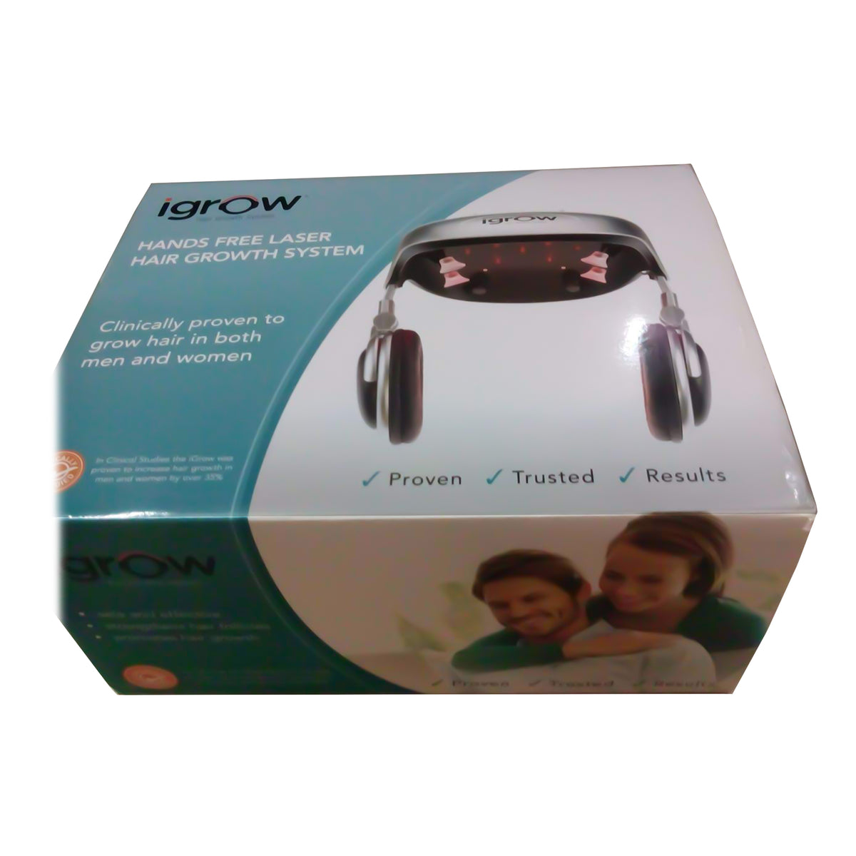 iGrow Laser Hair Growth Helmet Treatment System for Reversing Natural Hair Loss