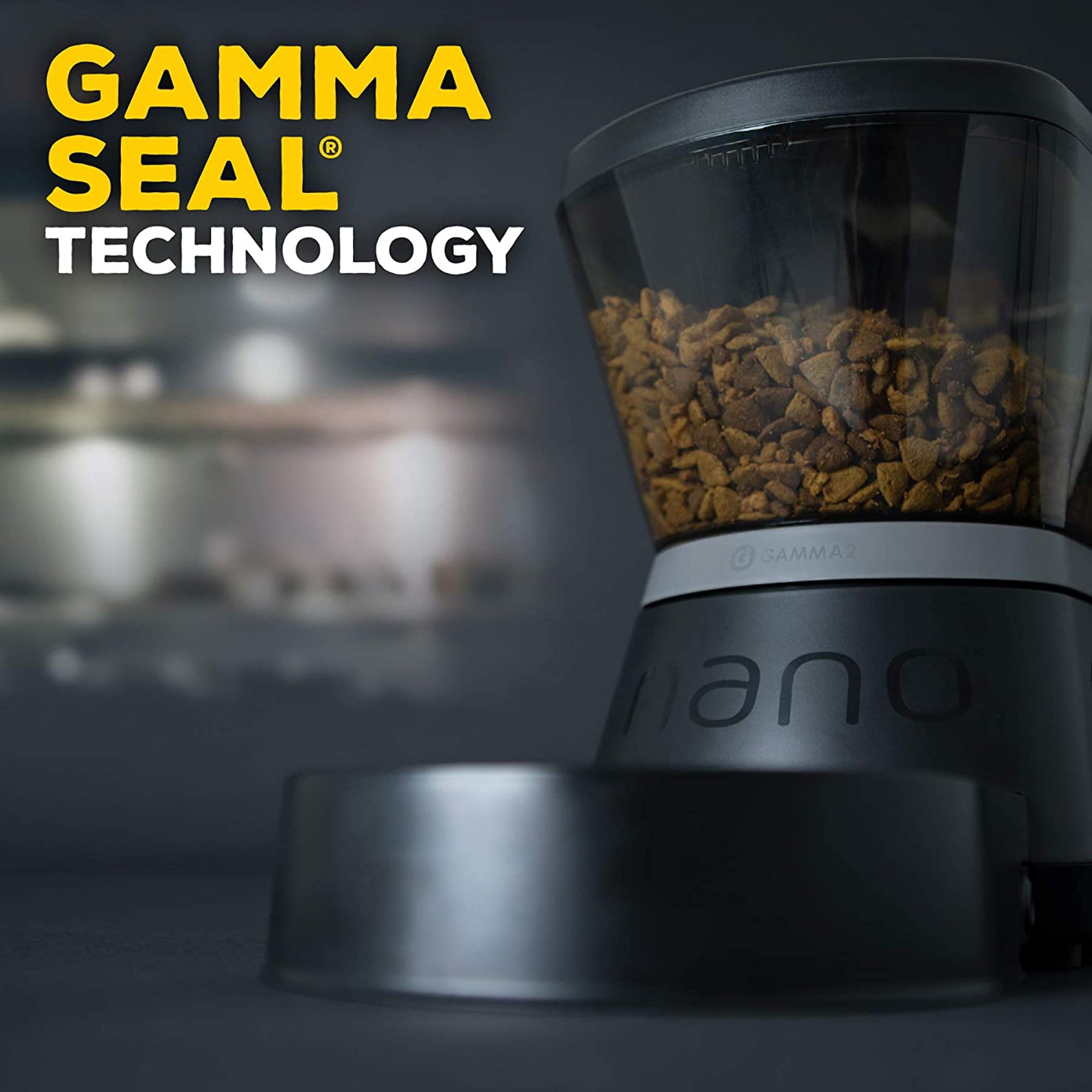 Gamma2 Nano Programmable Cat and Dog Pet Feeder, 7.5 Pound Capacity (Open Box)