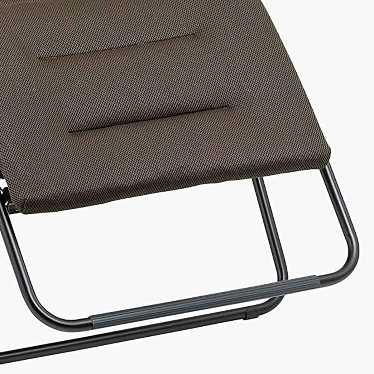 Lafuma R-Clip XL Relaxation Zero Gravity Lounge Recliner Chair, Taupe (Open Box) - VMInnovations