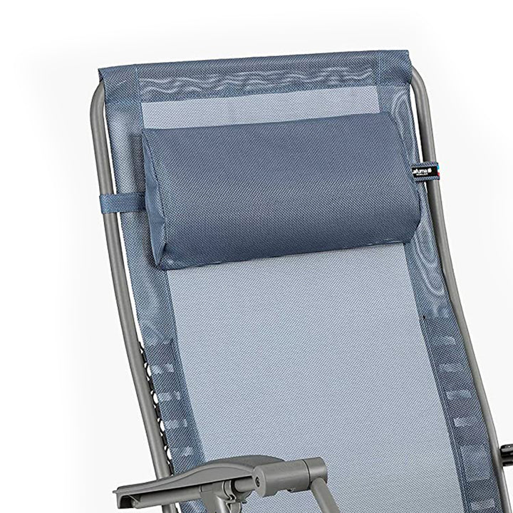 Lafuma R-Clip Batyline Iso Relaxation Zero Gravity Lounge Recliner Chair, Ocean - VMInnovations