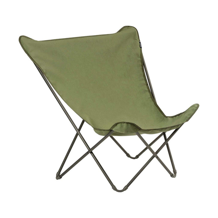 Lafuma Pop Up XL Floating Folding Butterfly Lounge Design Chair, Vert Khaki - VMInnovations