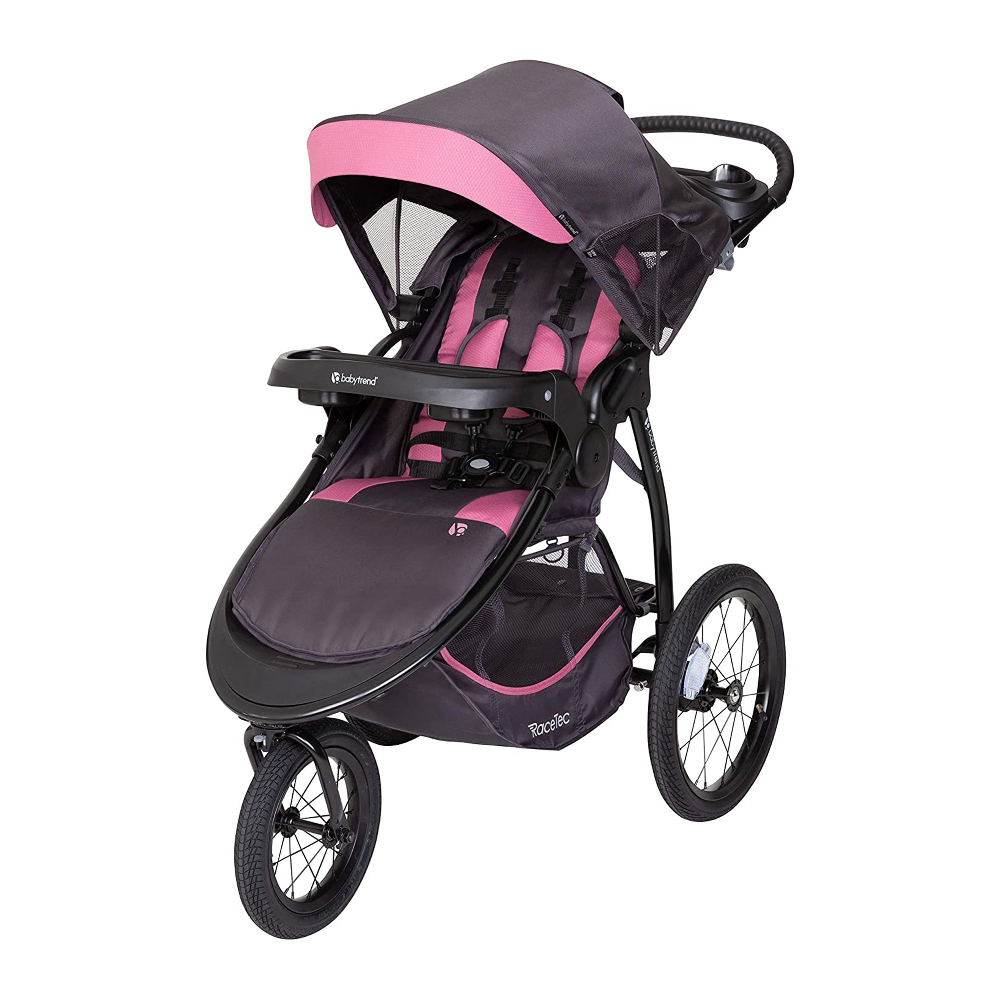 Baby Trend Expedition Race Tec Jogger Toddler Baby Foldable Stroller, Cassis - VMInnovations