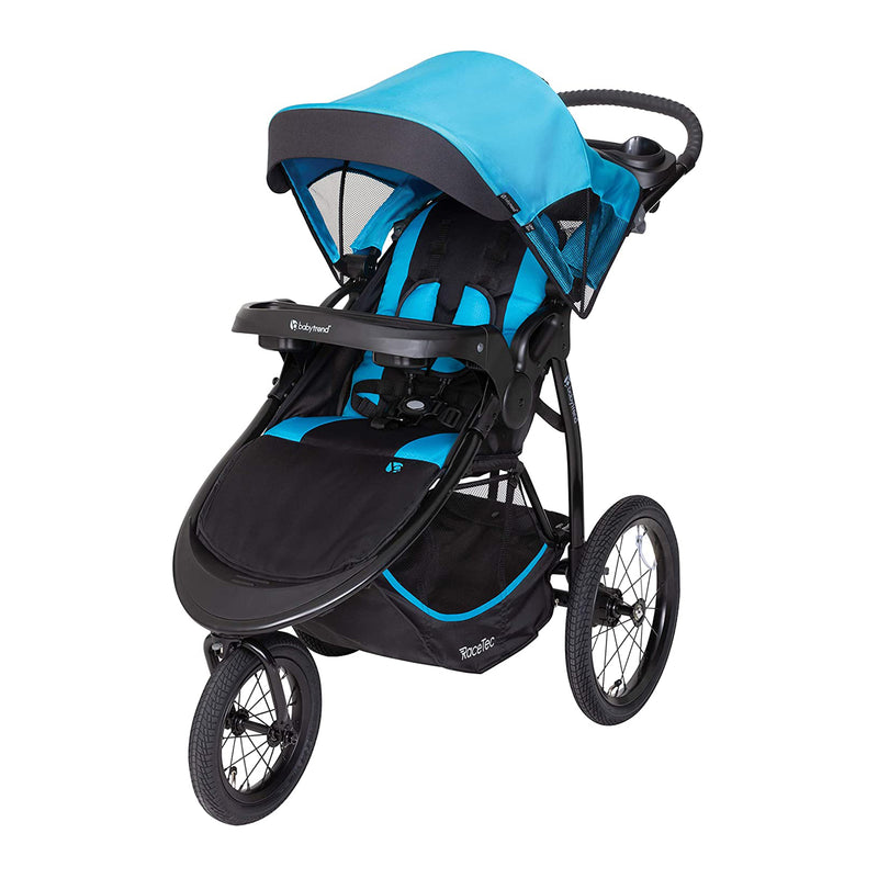 Baby Trend Expedition Race Tec Jogger Toddler Baby Foldable Stroller, Marine