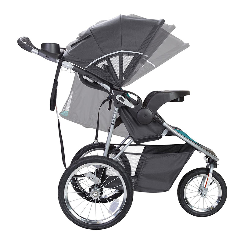 Baby Trend Pathway 35 Jogger Infant Baby Jogger Stroller Travel System, Teal