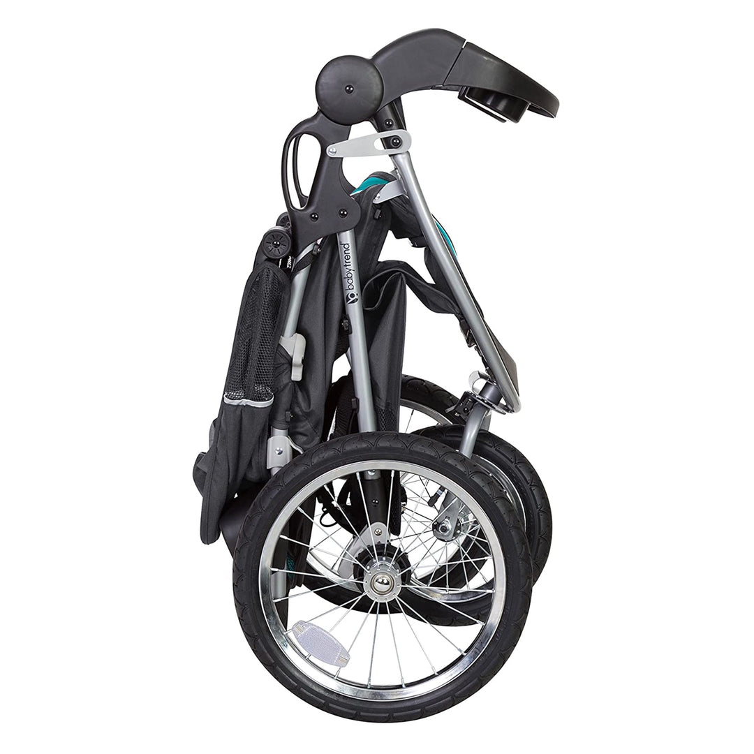 Baby Trend Pathway 35 Jogger Infant Baby Jogger Stroller Travel System, Teal - VMInnovations