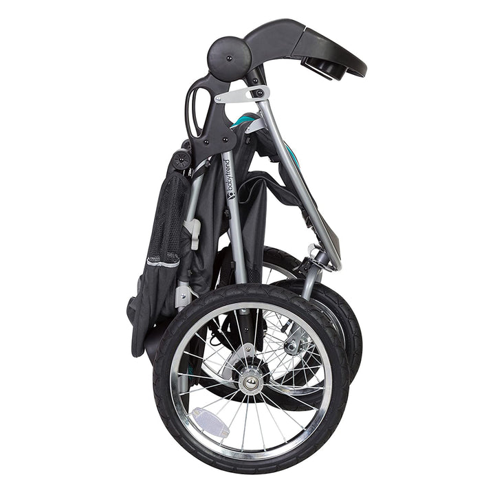 Baby Trend Pathway 35 Jogger Infant Baby Jogger Stroller Travel System, Teal - VMInnovations