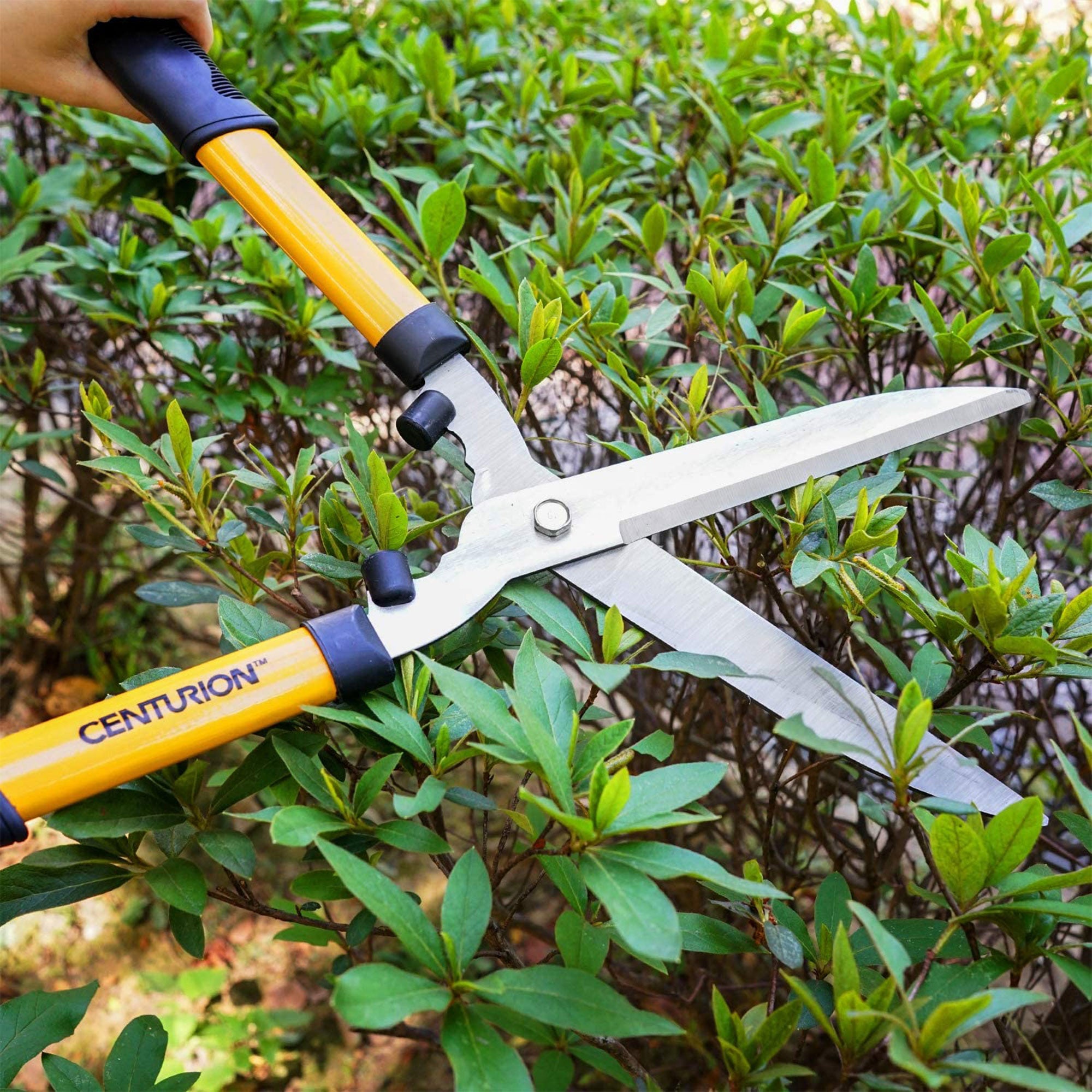 CENTURION 8 Inch Hedge Shears and 26.5 Inch Shorty Shovel with D Grip Handle