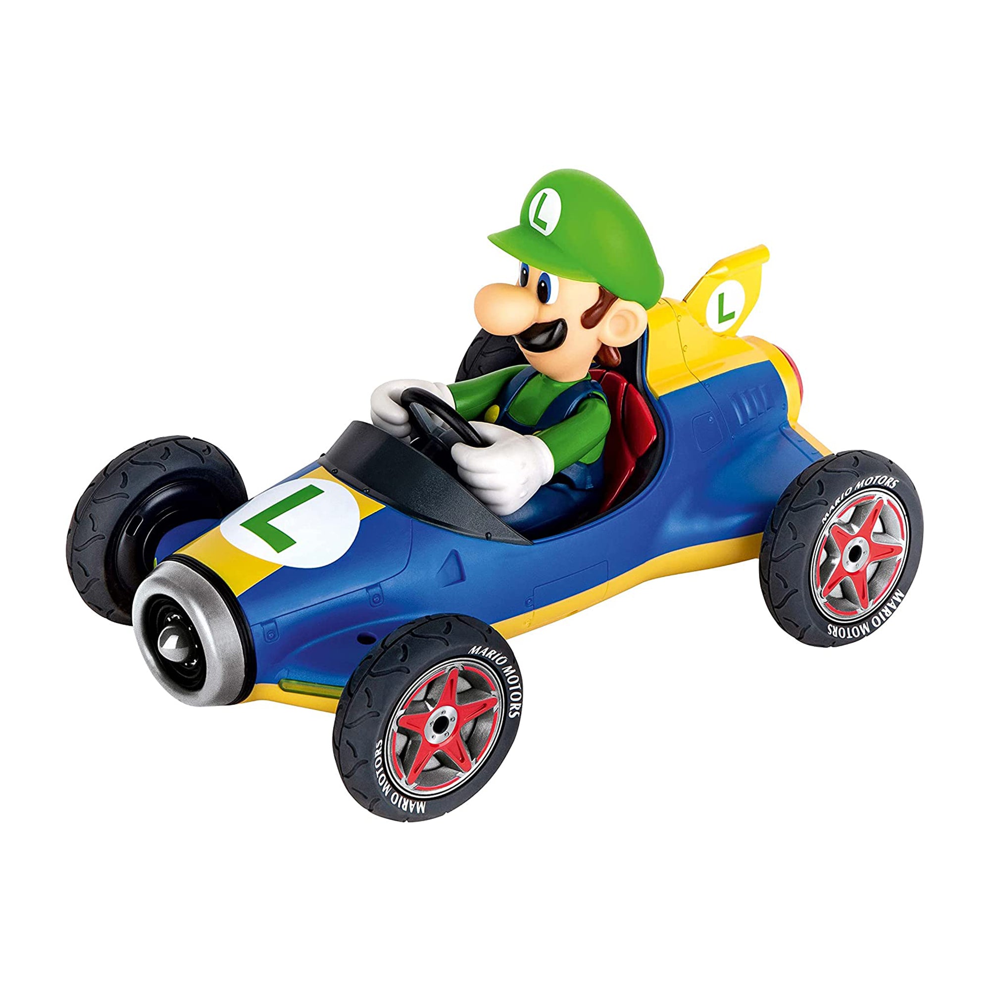 Carrera RC Officially Licensed Nintendo Mario Kart Remote Control Toy Car, Luigi