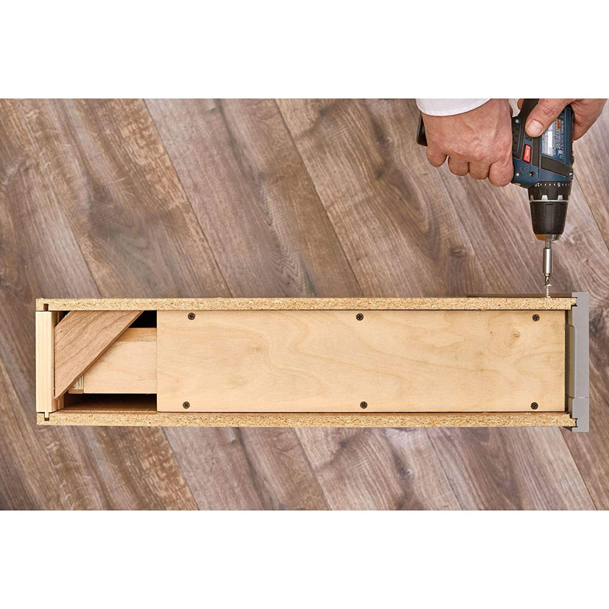 Rev-A-Shelf 3" Pullout Shelf Organizer Rack for Cabinet Base Insert, 438-BC-3C