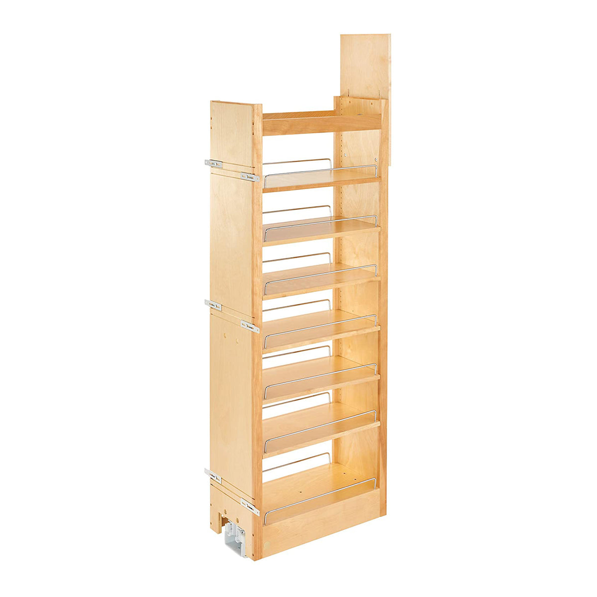 Rev-A-Shelf 11 inch Pull-Out Wood Tall Cabinet Pantry with Adjustable Shelves