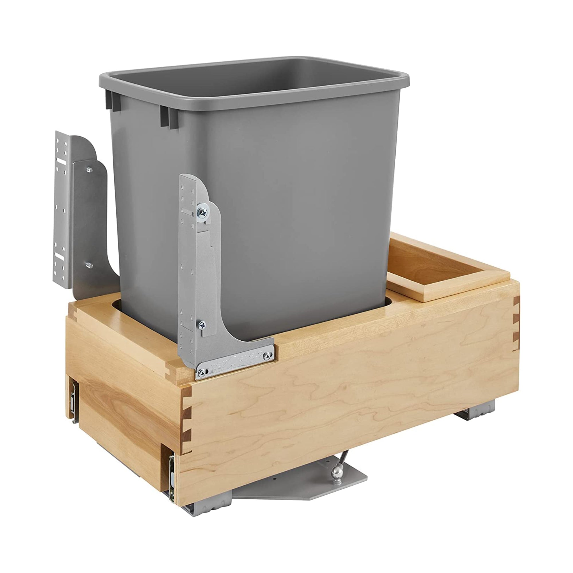 Rev-A-Shelf Pullout Trash Can 35 qt. w/Soft-close Soft-open, 4WCBM-15DM-1 - VMInnovations