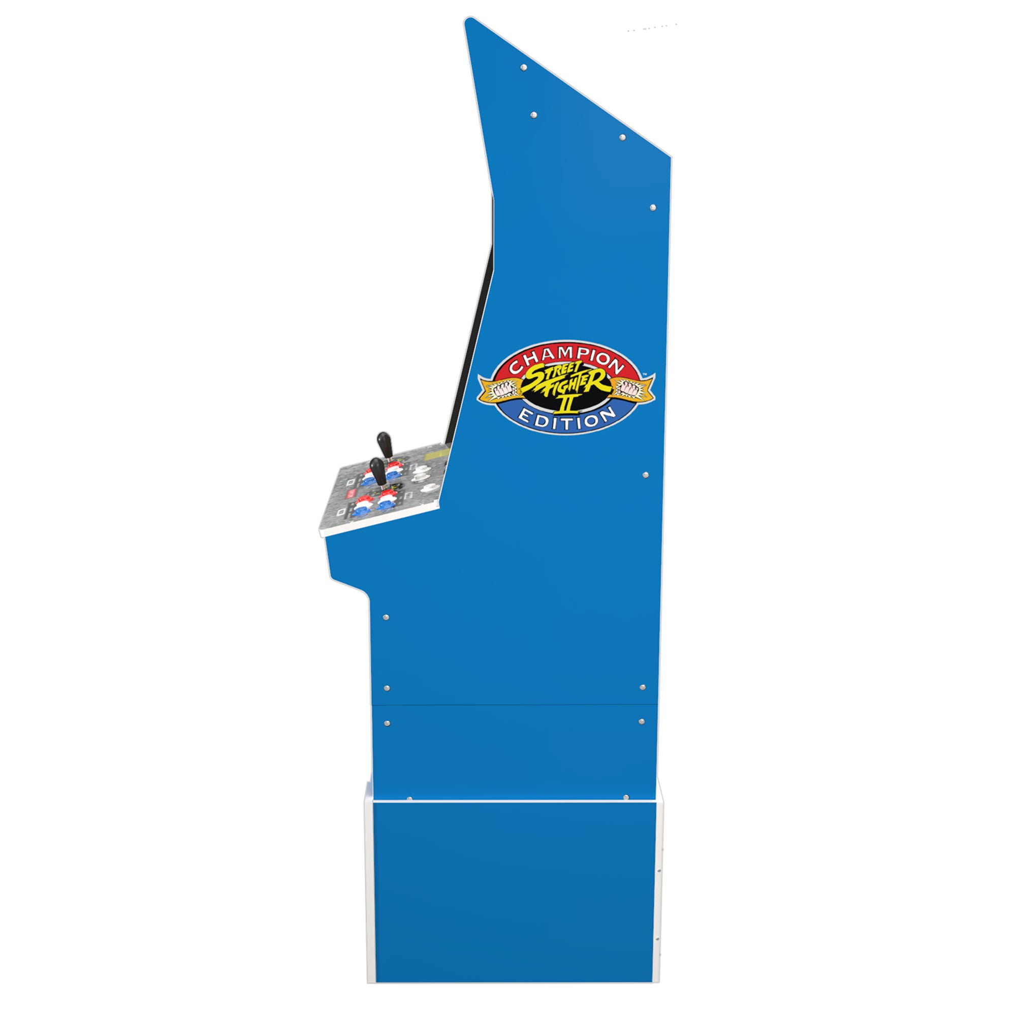 Street Fighter II with Exclusive Artwork (With riser, light up marquee, Light Up Deck protector, Exclusive Stool)