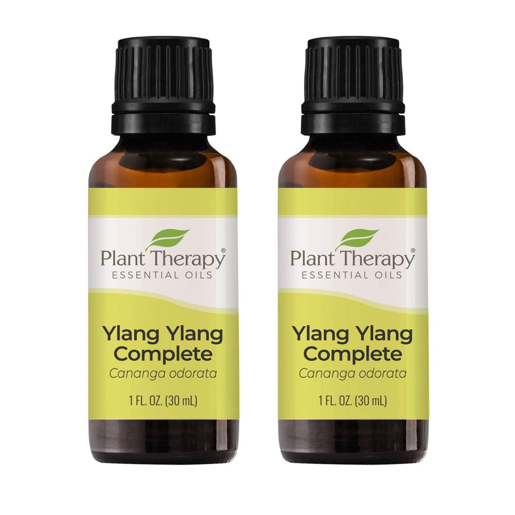 Plant Therapy Diffusible 30mL Complete Essential Oil, 1 Oz, Ylang Ylang (2 Pack) - VMInnovations