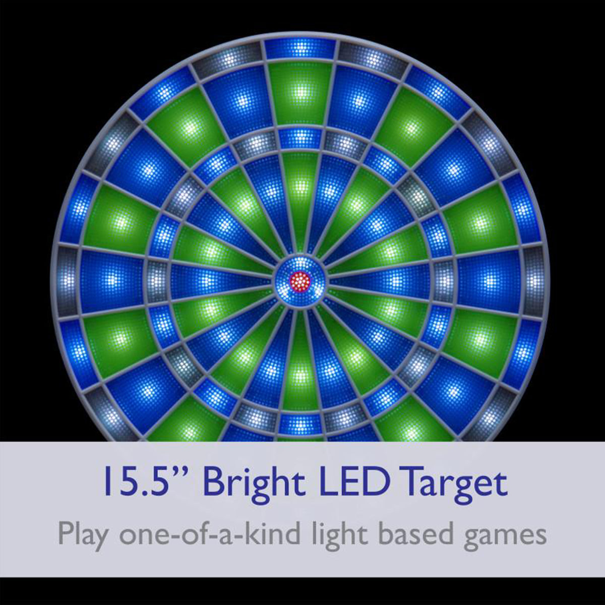 Viper 42-0003 Ion Electronic Dartboard w/ 48 Games, Up to 8 Players, Blue/Green